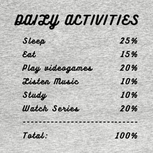 Daily Activities T-Shirt